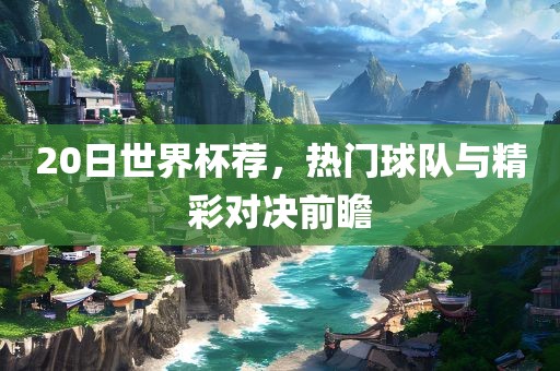20日世界杯荐，热门球队与精彩对决前瞻