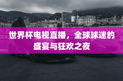 世界杯电视直播，全球球迷的盛宴与狂欢之夜