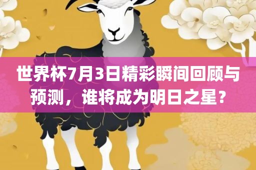 世界杯7月3日精彩瞬间回顾与预测，谁将成为明日之星？