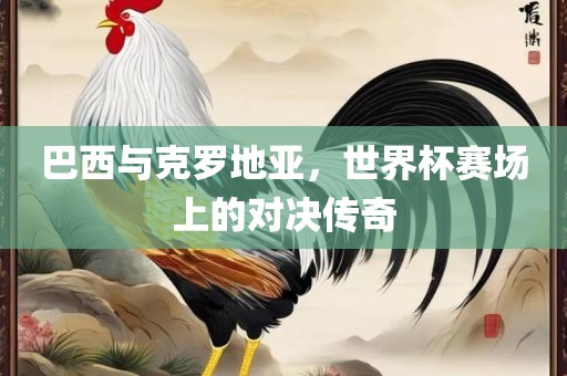 巴西与克罗地亚，世界杯赛场上的对决传眉山市正发家政服务有限公司奇