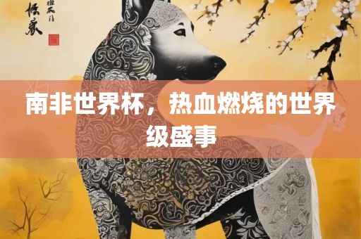 南非世界杯，热血燃烧的世界级盛事
