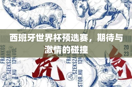 西班牙世界杯预选赛，期待与激情的碰撞
