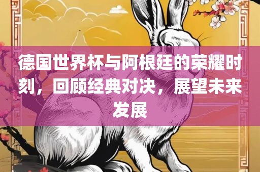 德国世界杯与阿根廷的荣耀时刻，回顾经典对决，展望未来发展