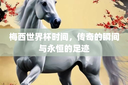 梅西世界杯时间，传奇的瞬间与永恒的足迹