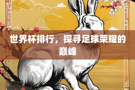 世界杯排行，探寻足球荣耀的巅峰