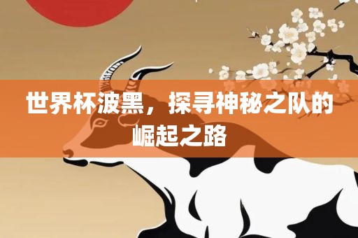 世界杯波黑，探寻神秘之队的崛起之路