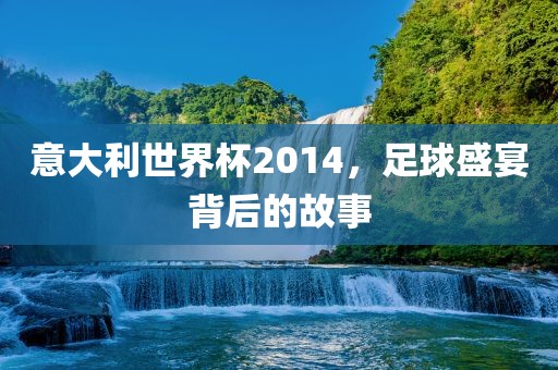 意大利世界杯2014，足球盛宴背后的故事