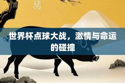 世界杯点球大战，激情与命运的碰撞