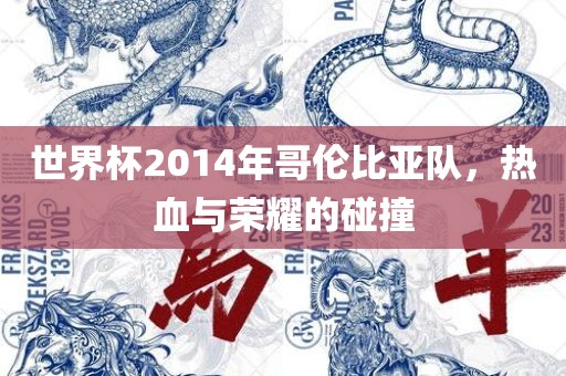 世界杯2014年哥伦比亚队，热血与荣耀的碰撞