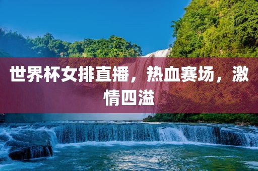 世界杯女排直播，热血赛场，激情四溢