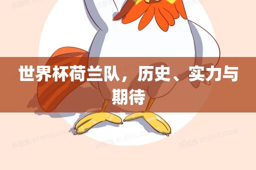 世界杯荷兰队，历史、实力与期待