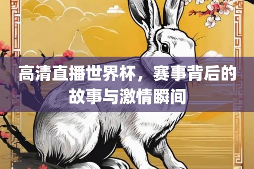 高清直播世界杯，赛事背后的故事与激情瞬间