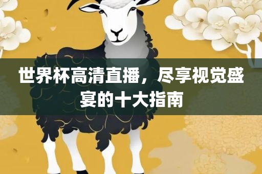 世界杯高清直播，尽享视觉盛宴的十大指南