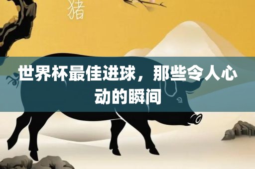 世界杯最佳进球，那些令人心动的瞬间