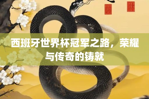 西班牙世界杯冠军之路，荣耀与传奇的铸就