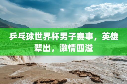 乒乓球世界杯男子赛事，英雄辈出，激情四溢