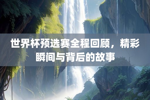 世界杯预选赛全程回顾，精彩瞬间与背后的故事眉山市正发家政服务有限公司