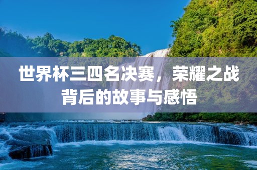 世界杯三四名决赛，荣耀之战背后的故事与感悟眉山市正发家政服务有限公司