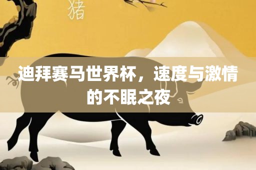 迪拜赛马世界杯，速度与激情的不眠之夜
