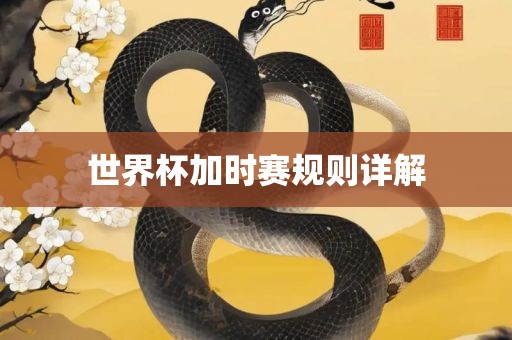 世界杯加时赛规则详解