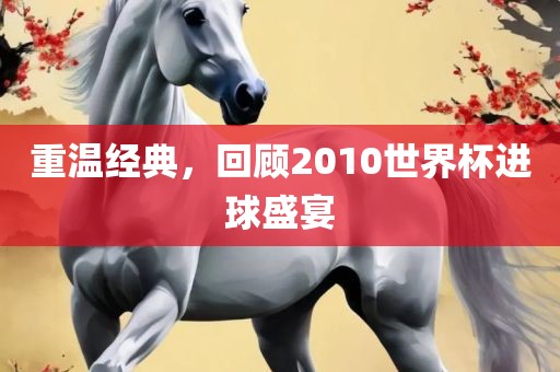 重温经典，回顾2010世界杯进球盛宴