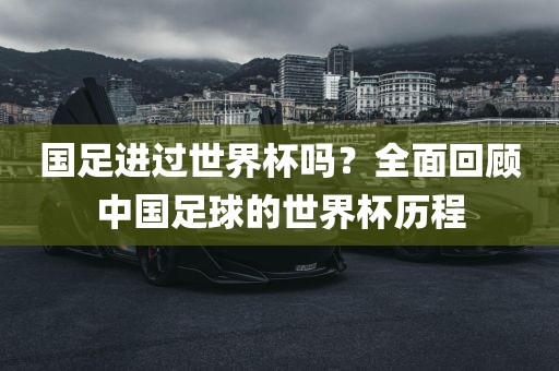 国足进过世界杯吗？全面回顾中国足球的世界杯历程眉山市正发家政服务有限公司