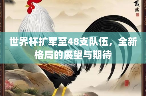 世界杯扩军至48支队伍，全新格局的展望与期待