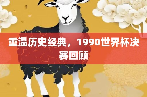 重温历史经典，1990世界杯决赛回顾