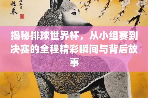 揭秘排球世界杯，从小组赛到决赛的全程精彩瞬间与背后故事