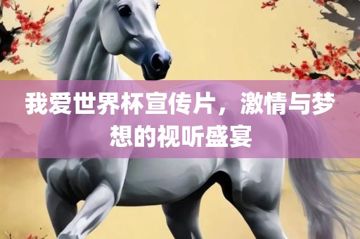 我爱世界杯宣传片，激情与梦想的视听盛宴