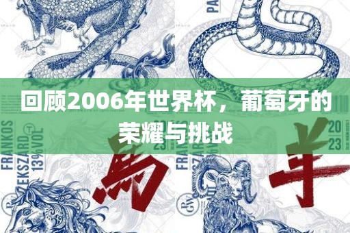 回顾2006年世界杯，葡萄牙的荣耀与挑战