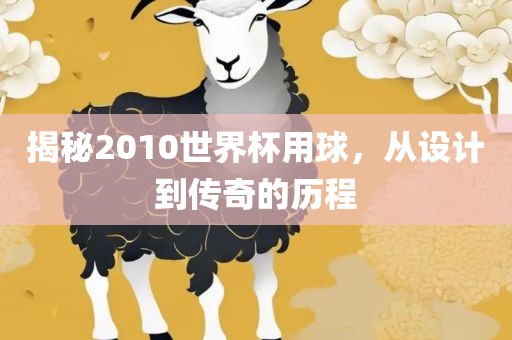 揭秘2010世界杯用球，从设计到传奇的历程