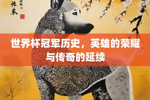 世界杯冠军历史，英雄的荣耀与传奇的延续