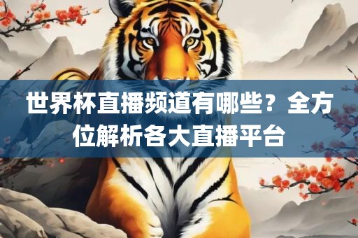 世界杯直播频道有哪些？全方位解析各大直播平台