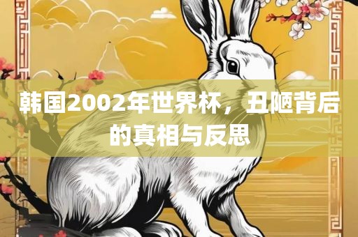 韩国2002年世界杯，丑陋背后的真相与反思