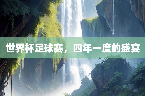 世界杯足球赛，四年一度的盛宴