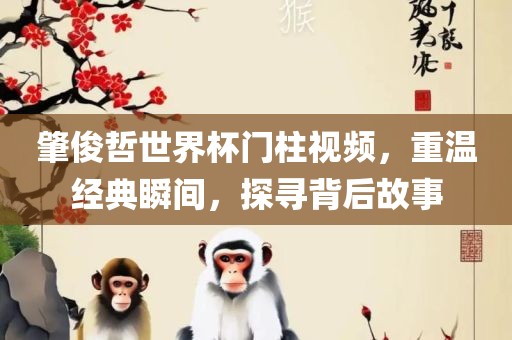 肇俊哲世界杯门柱视频，重温经典瞬间，探寻背后故事