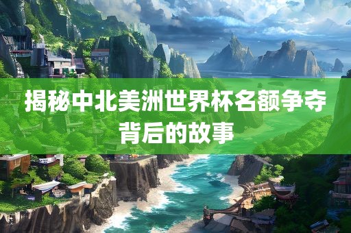 揭秘中北美洲世界杯名额争夺背后的故事