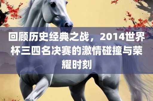回顾历史经典之战，2014世界杯三四名决赛的激情碰撞与荣耀时刻