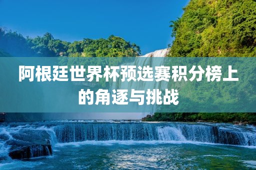 阿根廷世界杯预选赛积分榜上的角逐与挑战