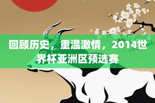 回顾历史，重温激情，2014世界杯亚洲区预选赛