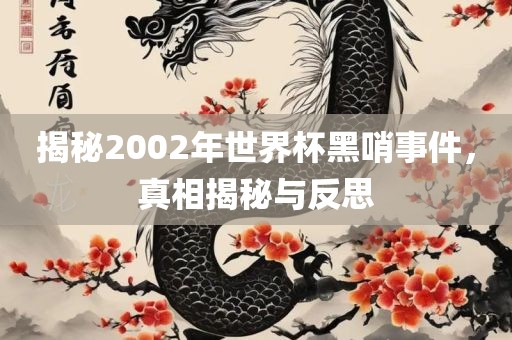 揭秘2002年世界杯黑哨事件，真相揭秘与反思