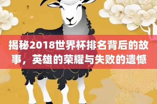 揭秘2018世界杯排名背后的故事，英雄的荣耀与失败的遗憾