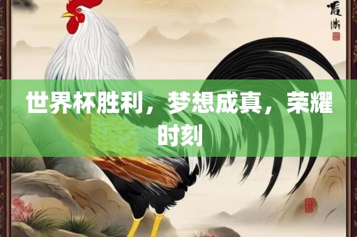 世界杯胜利，梦想成真，荣耀时刻