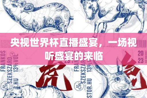 央视世界杯直播盛宴，一场视听盛宴的来临