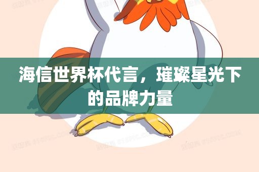 海信世界杯代言，璀璨星光下的品牌力量眉山市正发家政服务有限公司