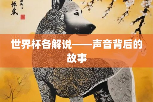 世界杯各解说——声音背后的故事