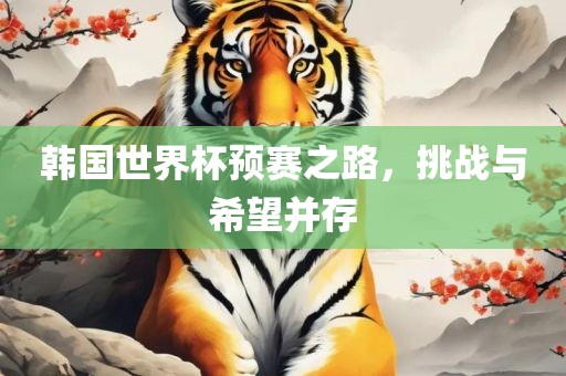 韩国世界杯预赛之路，挑战与希望并存