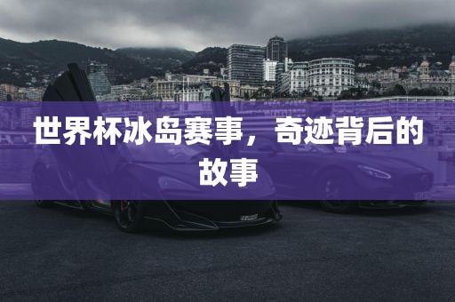 世界杯冰岛赛事，奇迹背后的故事