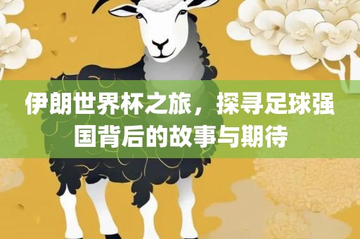伊朗世界杯之旅，探寻足球强国背后的故事与期待